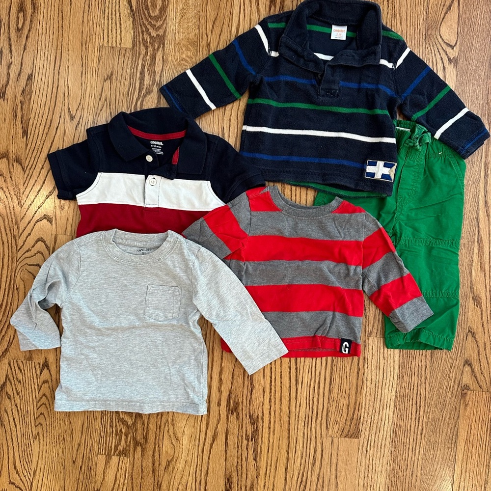 Gymboree Shirt and Pant bundle - 5 pieces